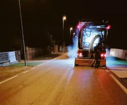 Ripulito lo sversamento di liquami
