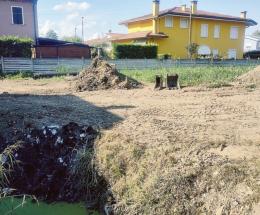 Una vasca per evitare allagamenti