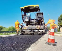 Asfalti per 400mila euro