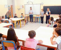 Il sindaco in visita alle classi del Comprensivo