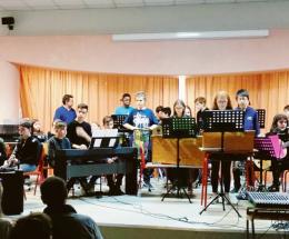 Alunni in concerto benefico