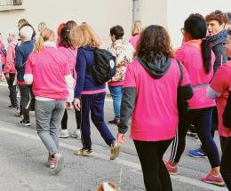 La camminata... &egrave; rosa