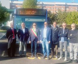 Nuova fermata per i bus all’ospedale