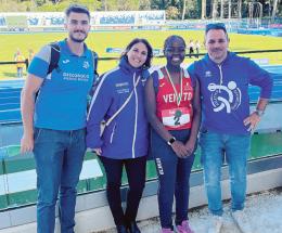 Nicole a centimetri dal podio