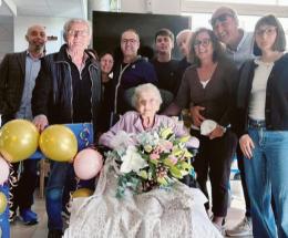 Una grande festa per i 100 di Bruna