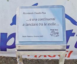 Un cippo per ricordare “Caio”