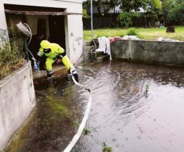 Allagamenti, si puliscono le caditoie