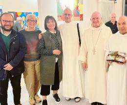 Pranzo medievale per gli Olivetani