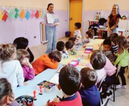 Il “nevario” con Sarah e Susy