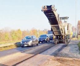 Cavalcavia e Sr516: c’è l’asfalto