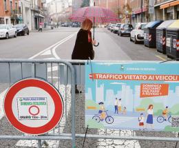 La pioggia riporta giù le polveri