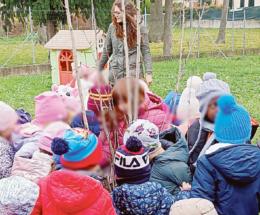 Seren auto ha donato un ciliegio alla scuola 