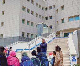 Una splendida gita in questura