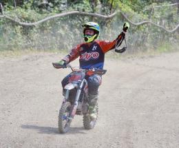 Covizzi, re italiano di pit bike