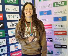 Debora Scita &egrave; d&rsquo;argento vivo