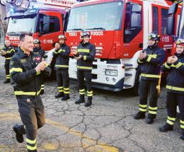 Un doppio, emozionante saluto