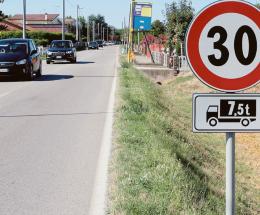 Limite dei 30 ai confini col centro