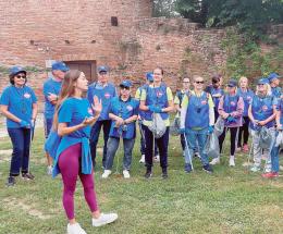 Rifiuti raccolti e parchi puliti