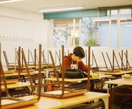 Studenti polesani in fuga da scuola
