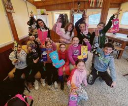 Un campus in sella al cavallo