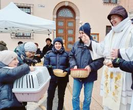 Benedetti gli animali domestici