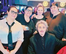 Pranzo con l&rsquo;icona pop anni &lsquo;80