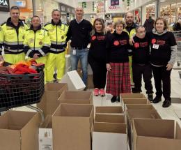 La solidariet&agrave; entra in azione