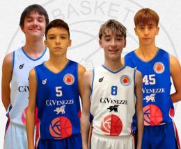 4 baby cestisti agli Academy Games B