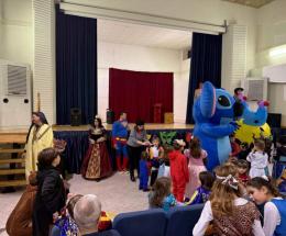 Genitori creativi e in maschera