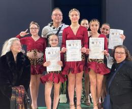 Allieve da sogno in pedana