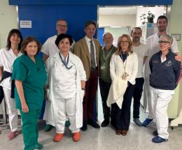 Il nuovo dg in visita a Trecenta