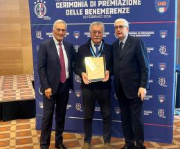 Munari del Canalbianco premiato a Roma