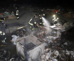 Fiamme domate alla ditta