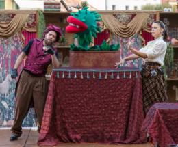 La scuola di magia sul palco 