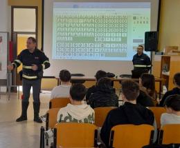 In cattedra gli agenti della stradale