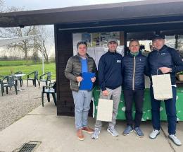 Entusiasmo sul green rodigino