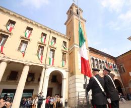 Festa della Liberazione, cerimonia in centro 