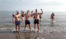 Un tuffo ghiacciato nel 2026 a Rosolina mare