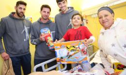 La solidariet&agrave; entra in ospedale