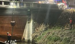 Spaventoso incidente e auto in Adigetto