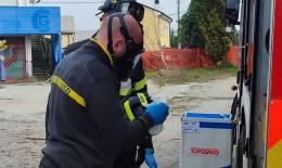 Polveri d'amianto nell'aria, intervengono i vigili del fuoco