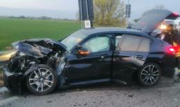 Paura all'alba, schianto a Borsea