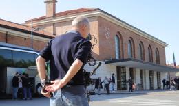 &ldquo;Ciak si gira&rdquo; alla stazione