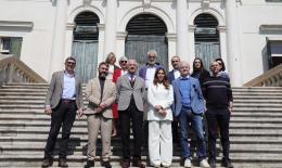 I vertici della Cultura a villa Morosini