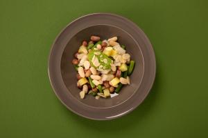 Insalata di baccal&agrave; e legumi