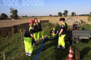 Al lavoro come in un&rsquo;alluvione