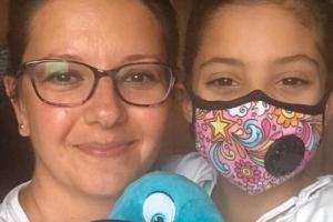 Angelo combatte contro la fibrosi cicstica.