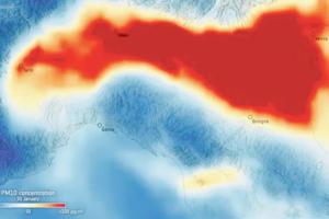 Pm2,5, il record negativo di Rovigo