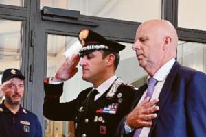 Omaggio al sacrificio del brigadiere