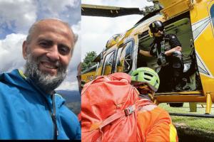 Cade in ferrata, muore a 59 anni